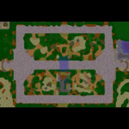 H.O.Z V5.30 - Warcraft 3: Mini map