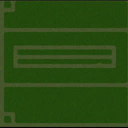 Human vs Orc v.0.5 - Warcraft 3: Mini map