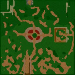 Humans Vs Demons .v1.10b - Warcraft 3: Mini map