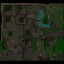 Humans vs. Zombie v1.1 - Warcraft 3 Custom map: Mini map