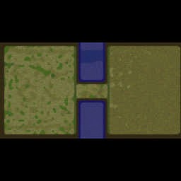 Humans vs. Zombiesr - Warcraft 3: Mini map