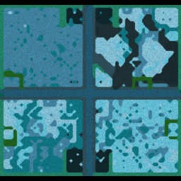 Ice Wars v.1.3c - Warcraft 3: Mini map