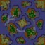 Iles karl avec terre Warcraft 3: Map image