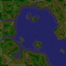 Imperiar-Mar Dorado v1.4 - Warcraft 3: Mini map