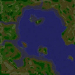 Imperiar-Mar Dorado v2.4 - Warcraft 3: Mini map