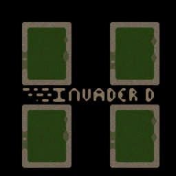 Invader Defense - Warcraft 3: Mini map