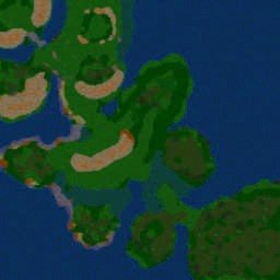Invasion Of Nature BETA - Warcraft 3: Mini map