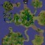 Island Fight 2.6 - Warcraft 3 Custom map: Mini map