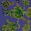 Island Fight 3.0 - Warcraft 3 Custom map: Mini map