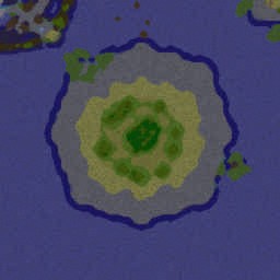 Island Survivors (Another) - Warcraft 3: Mini map