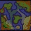 Isle Wars Warcraft 3: Map image