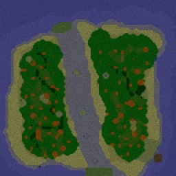 Из лесоруба в короля 3 - Warcraft 3: Mini map