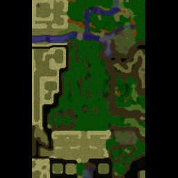 J.P魔兽のCr小队守剑阁-2.22 - Warcraft 3: Mini map