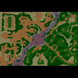 Jungle of Fights 1.00 - Warcraft 3: Mini map