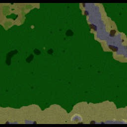 Jurasic park 3D - Warcraft 3: Mini map