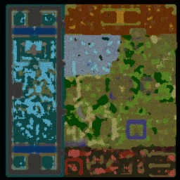 Jurassic Survival vD1.4b - Warcraft 3: Mini map