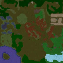 Kaike Saiyan Wars - Warcraft 3: Mini map