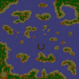 Карибские войны 2.0 - Warcraft 3: Mini map