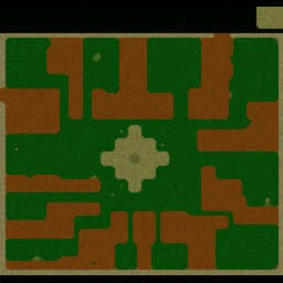 Keong and Jerry 2011 4.0 - Warcraft 3: Mini map