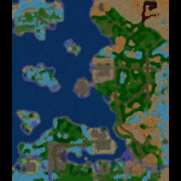 Kingdom At War - Warcraft 3: Mini map