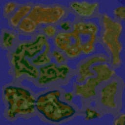 Kingdoms Settlers 2 A - Warcraft 3: Mini map
