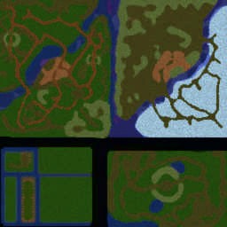 Knight Empire v1.3c - Warcraft 3: Mini map