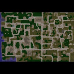 L.A. GangWars 1.7 - Warcraft 3: Mini map