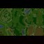 La defensa del Monte Hyjal 2.3b - Warcraft 3 Custom map: Mini map