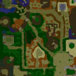 La Guerra de los Dioses - Warcraft 3: Mini map