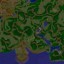 La Guerre des Mondes Warcraft 3: Map image