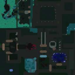 La Maison Hantée v1.1 - Warcraft 3: Mini map