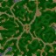 Land der 4 Gottheiten Warcraft 3: Map image
