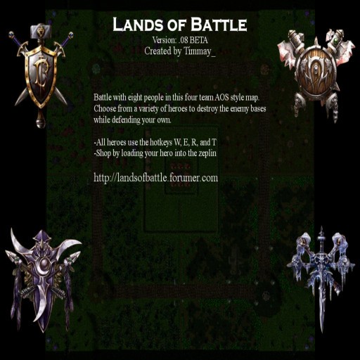 -=Lands of Battle v.08=- - Warcraft 3: Custom Map avatar