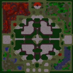 Legend of Pokemon - Warcraft 3: Mini map