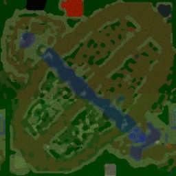 Legend Of The Hero v1.0a - Warcraft 3: Mini map