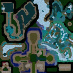 Legende des Saphirons - Warcraft 3: Mini map