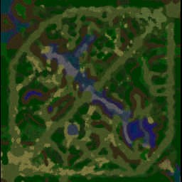 Legends At War v1.1c - Warcraft 3: Mini map