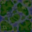 Лесная крепость Warcraft 3: Map image
