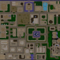 Life of a Peasant WotPs v elf - Warcraft 3: Mini map