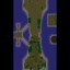 Light and Dark (v1.1) (AI) - Warcraft 3 Custom map: Mini map