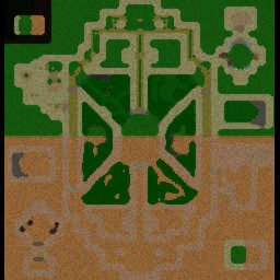 Light and Dark - Warcraft 3: Mini map