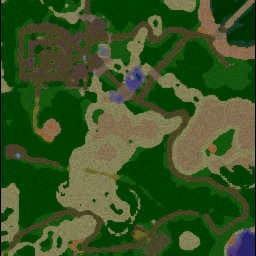 Little Knights - Nivel 1 - Warcraft 3: Mini map