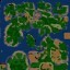 Lordaeron Wars - Warcraft 3 Custom map: Mini map