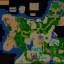Lordareon Wars by Nefarian ver 3 - Warcraft 3 Custom map: Mini map
