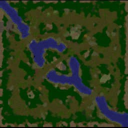 Lords of Azeroth v1.0 - Warcraft 3: Mini map