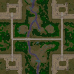 Lords (v1.15) - Warcraft 3: Mini map