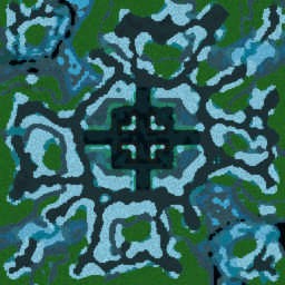 Lost Temple HEROES - Warcraft 3: Mini map