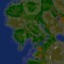LotR: War of the Ring II - Warcraft 3 Custom map: Mini map