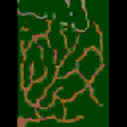 Lurker Behemoth v.24 - Warcraft 3: Mini map