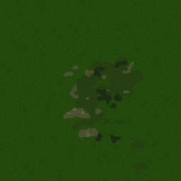 Magina vs. Strygwy - Warcraft 3: Mini map